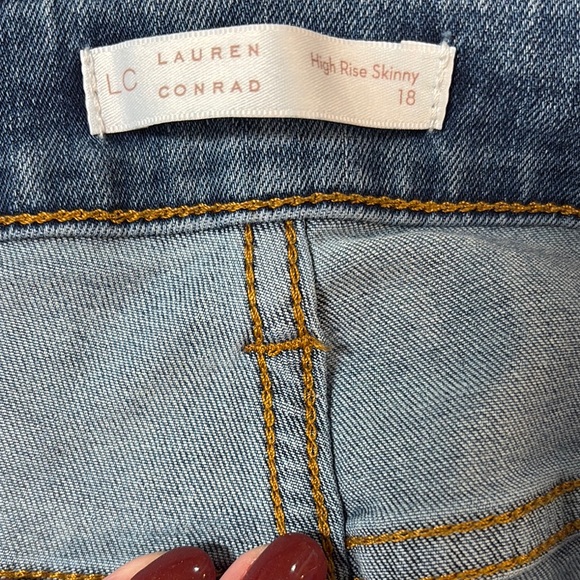 LC Lauren Conrad Women's Blue Jeans - Picture 3 of 5